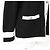 Cardigã de cashmere Chanel 08A P34305 Preto Cru - vista 11