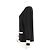 Cardigã de cashmere Chanel 08A P34305 Preto Cru - vista 15