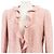 Conjunto de mezcla de lana Chanel 99A P14314 Castaño Rosa Beige - vista 2