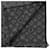 Sciarpa in lana Classic Monogram Louis Vuitton Nero - vista 7