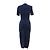 Fendi FF Zucca Micro Pile Jacquard Kleid Schwarz Blau - Ansicht 6