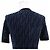 Fendi FF Zucca Micro Pile Jacquard Kleid Schwarz Blau - Ansicht 7