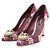 Dolce & Gabbana Dolce&Gabbana Jacquard Pumps Pink Golden Lila