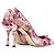 Dolce & Gabbana Dolce&Gabbana Jacquard Pumps Pink Golden Lila - Ansicht 14