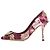 Dolce & Gabbana Dolce&Gabbana Jacquard Pumps Pink Golden Lila - Ansicht 3