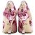 Dolce & Gabbana Dolce&Gabbana Jacquard Pumps Pink Golden Lila - Ansicht 4