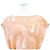 Hermès Vestido de seda Hermes En Desordre Finesse Beige - vista 2