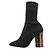 Louis Vuitton Silhouette Line Strickknöchelstiefel Schwarz - Ansicht 4