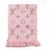 Sciarpa Louis Vuitton Logomania Monogram in lana e seta metallizzata Rosa D'oro - vista 4