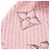 Sciarpa Louis Vuitton Logomania Monogram in lana e seta metallizzata Rosa D'oro - vista 7