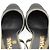 Décolleté slingback Chanel G31318 in pelle Nero D'oro - vista 6