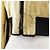 Fendi FF Logo ROMA Bestickte Lammlederjacke Schwarz Golden - Ansicht 3