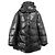 Chaqueta Down 2way de piel de becerro Balenciaga Negro