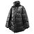 Chaqueta Down 2way de piel de becerro Balenciaga Negro - vista 2