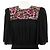 Louis Vuitton Seidenchiffon-Kleid Schwarz - Ansicht 12