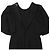 Louis Vuitton Seidenchiffon-Kleid Schwarz - Ansicht 7
