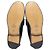 Mocassini in pelle Gucci GG Supreme monogrammati Nero Grigio antracite - vista 9