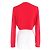 Autre Marque Kurzer Strickpullover mit PATOU Logo-Patch Rot - Ansicht 3