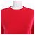 Autre Marque Kurzer Strickpullover mit PATOU Logo-Patch Rot - Ansicht 4