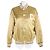 Céline CELINE Blouson Lucky lovers Teddy Jacket Stadium Jacket Dorado