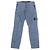 Autre Marque Pantaloni cargo in cotone lavato Stone Island Blu