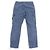 Autre Marque Pantaloni cargo in cotone lavato Stone Island Blu - vista 2
