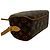 Bolso de hombro de piel Louis Vuitton Monogram Castaño - vista 8