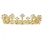 Autre Marque AHKAH Tiara Au750 Diamond Ring Golden - Ansicht 2