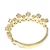 Autre Marque AHKAH Tiara Au750 Diamond Ring Golden - Ansicht 3