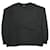 Autre Marque Danke Schon gebürsteter Baumwoll-Polyester-Sweatshirt Schwarz