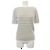 Top de punto Chanel Blanco