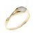 Autre Marque 4°C Moonstone Au750 Ring Golden