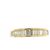 Autre Marque GSTV Au750 Diamond Ring Ring Golden - Ansicht 2