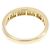 Autre Marque GSTV Au750 Diamond Ring Ring Golden - Ansicht 3