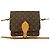 Cartouchiere Borsa a tracolla in pelle Louis Vuitton Monogram Marrone - vista 2