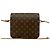 Cartouchiere Borsa a tracolla in pelle Louis Vuitton Monogram Marrone - vista 4