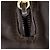 Borsa in nylon con logo con perline Prada Marrone - vista 10