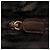 Borsa in nylon con logo con perline Prada Marrone - vista 12
