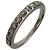 Autre Marque Pt900 Platin Diamant Halb Eternity Ring Silber - Ansicht 2