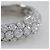 Autre Marque CHAR 71RB220 Platin-Diamantring aus Pt950 Silber - Ansicht 9