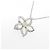 Autre Marque Collana Fiore in Diamante Pt900 Au750 Pt850 Argento - vista 3