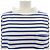 Top Sacai Blu - vista 5