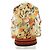 Top Dries Van Noten Negro Naranja Amarillo - vista 2