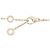 Bulgari Collana Bvlgari Bvlgari in oro rosa 750 D'oro - vista 5