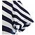 Top Moncler Bianco Blu navy - vista 7
