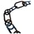 Hermès Hermes Variation Buffalo Horn Long Necklace Blue  - view 2