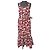 Autre Marque GRACE CONTINENTAL Kleid mit Karomuster Rot