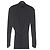 Autre Marque Vestido largo drapeado de manga larga Elie Saab Negro - vista 3