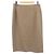 Falda Jil Sander de mezcla de cachemir Castaño - vista 2