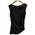 Autre Marque Top con cuello asimétrico Pinky&Dianne Negro